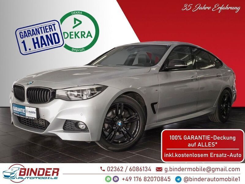 Glaciersilber metallic Gebraucht 2020 BMW 320 Gran Turismo M Sport Limousine | 23.500 € (Fairer Preis) - Bild 1/4