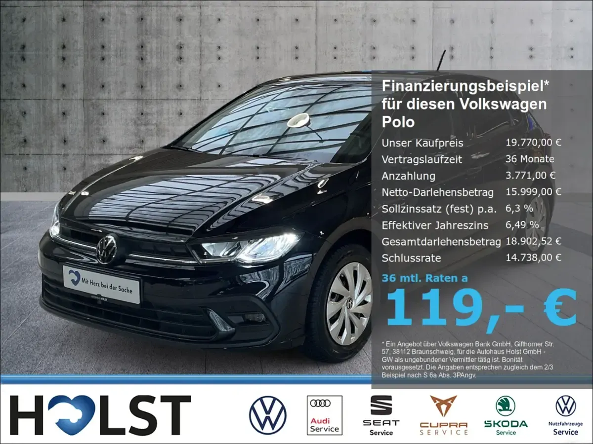 Gebraucht VW Polo Life 95 PS (69 kW) 2024 Kleinwagen