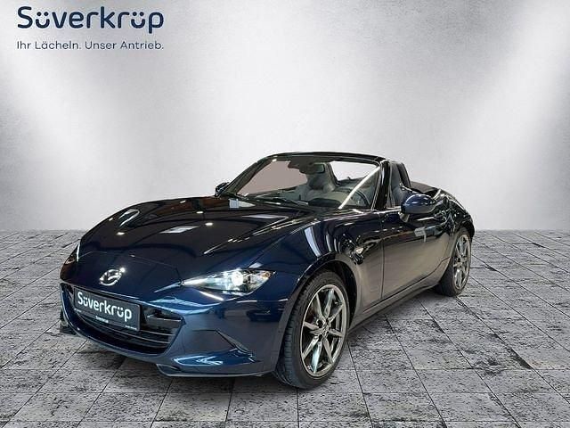 Blau Gebraucht 2021 Mazda MX5 Cabrio | 21.990 € (Superpreis) - Bild 1/4
