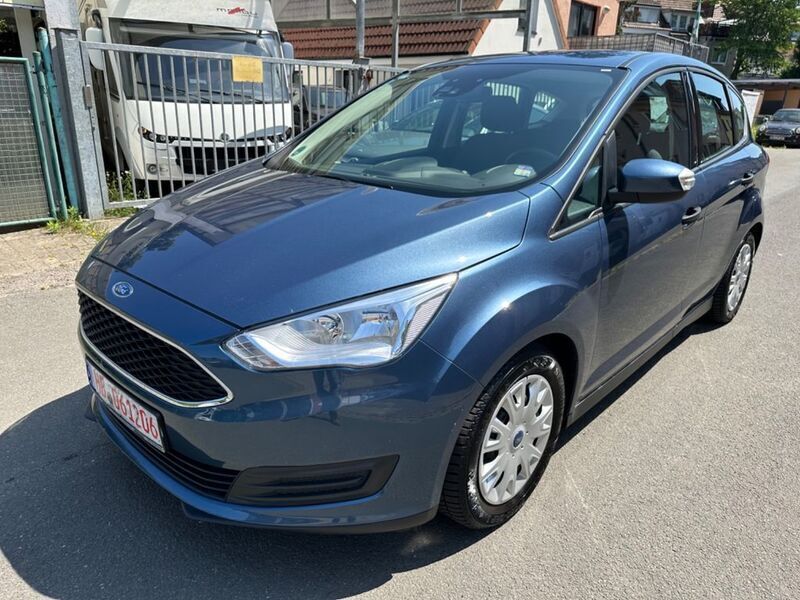 Chromablau metallic Gebraucht 2019 Ford C-MAX Ambiente Van / Kleinbus | 12.490 € (Guter Preis) - Bild 1/4