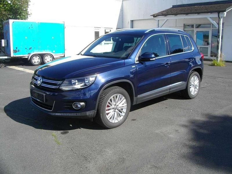 Blau Gebraucht 2014 VW Tiguan Life SUV | 9.700 € (Superpreis) - Bild 1/4