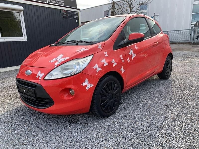 Gebraucht Ford Ka Titanium 69 PS (50 kW) 2009 Rot Kleinwagen