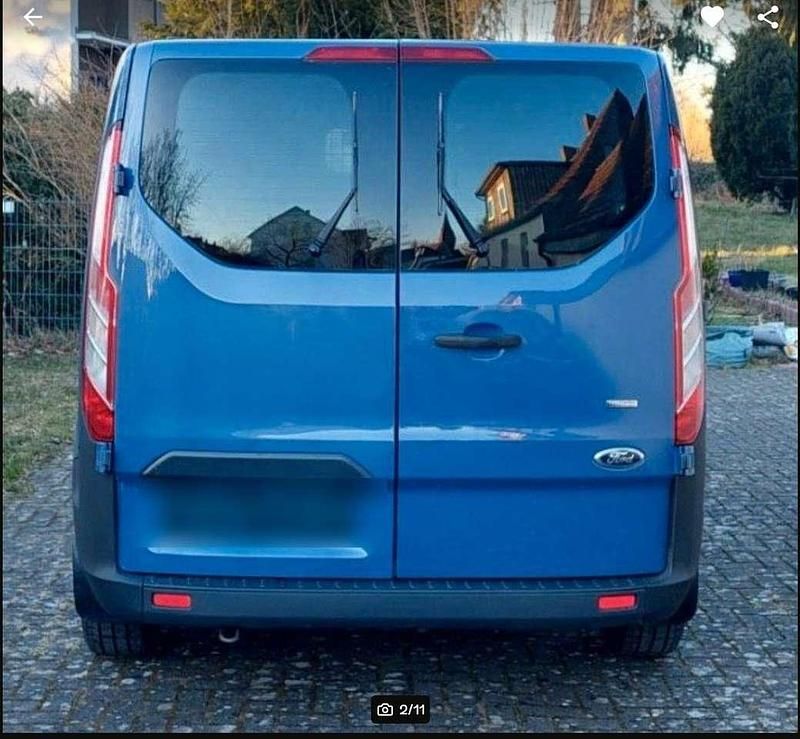 Gebraucht Ford Transit Custom 125 PS (91 kW) 2012 Blau Van