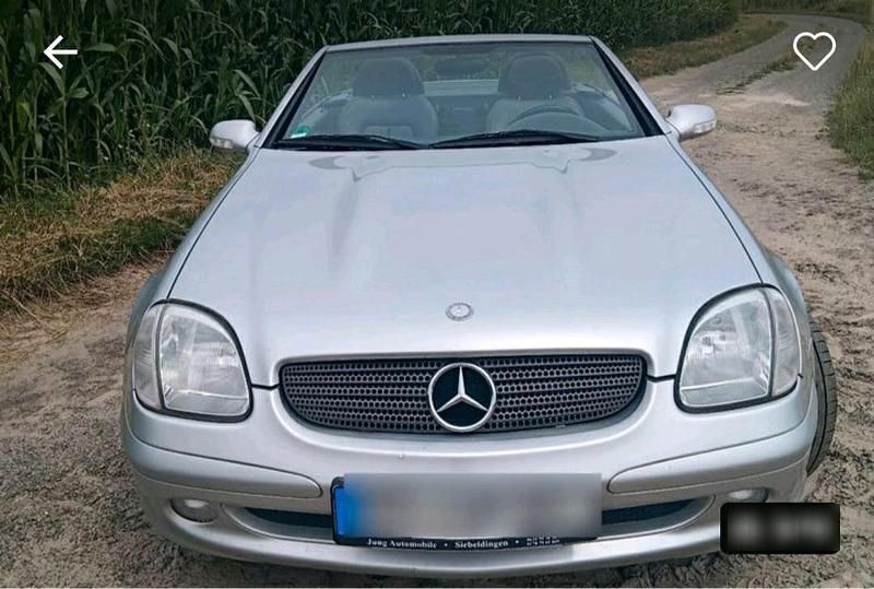 Gebraucht Mercedes SLK230 197 PS (144 kW) 2001 Silber Cabrio