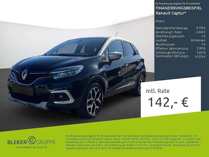 Gebraucht Renault Captur Intens 150 PS (110 kW) 2019 Schwarz gne + gray d69 SUV