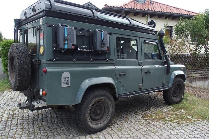 Gebraucht Land Rover Defender S 122 PS (89 kW) 2008 Grün Kombi