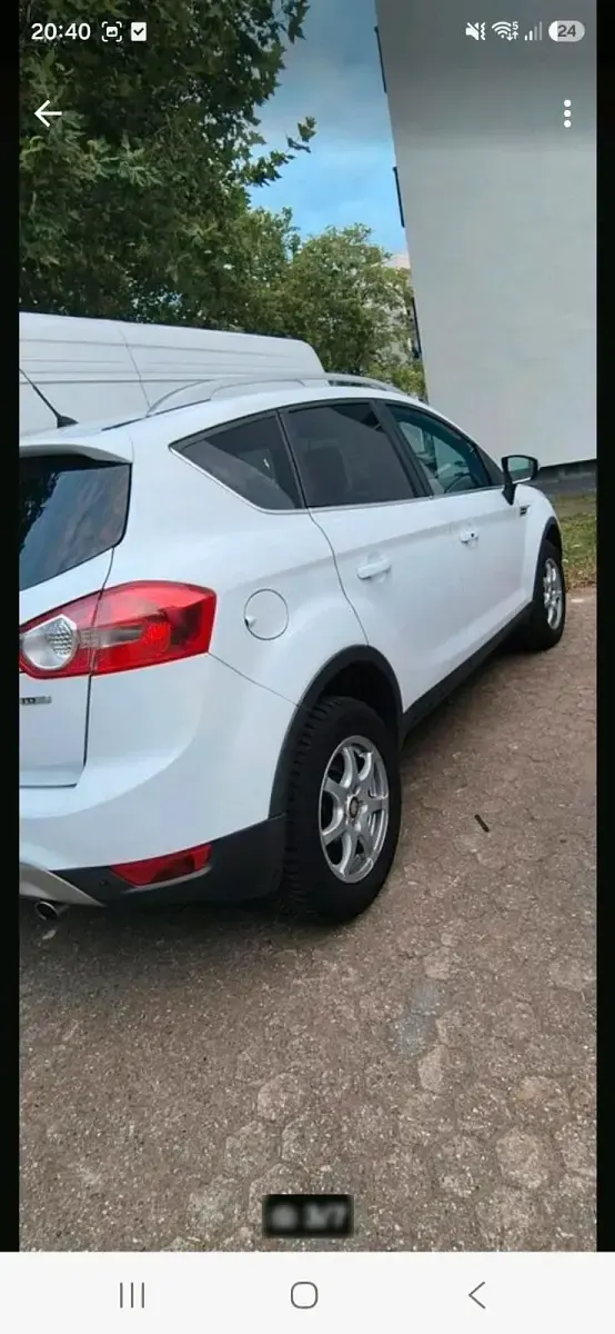 Gebraucht Ford Kuga 163 PS (119 kW) 2011 Weiß SUV