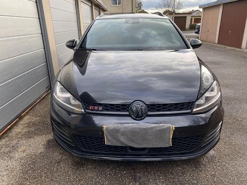 Gebraucht VW Golf VII GTD 184 PS (135 kW) 2016 Schwarz Kombi