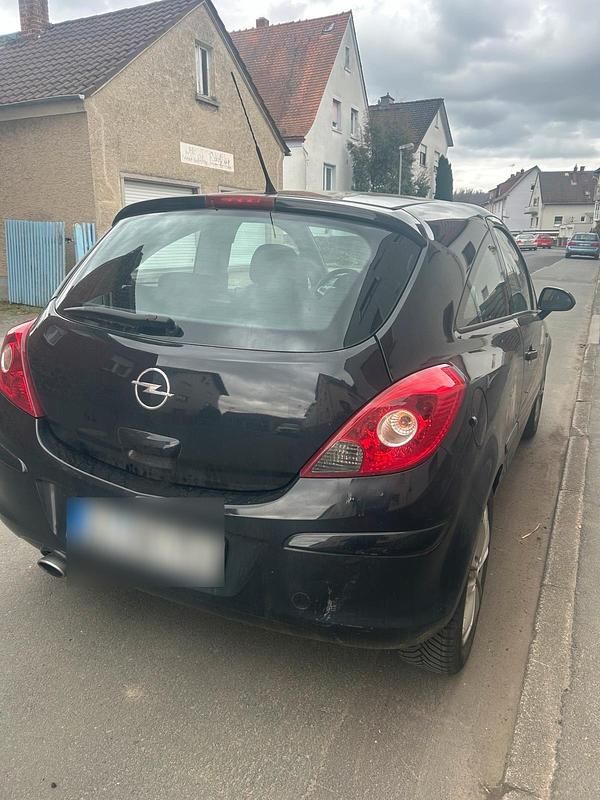 Gebraucht Opel Corsa 75 PS (55 kW) 2007 Schwarz Kleinwagen