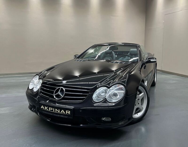 Obsidianschwarz Gebraucht 2003 Mercedes SL55 AMG AMG Cabrio | 46.500 € (Etwas zu teuer) - Bild 1/4