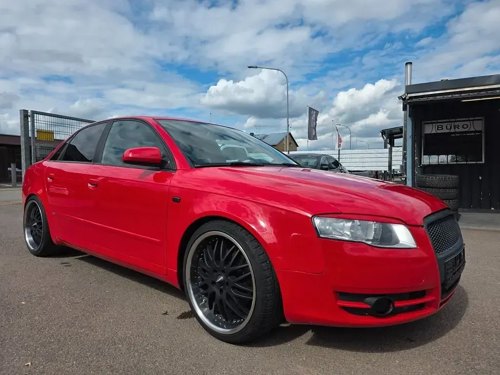 Brugt Audi A4 S-Line 200 HK (147 kW) 2006 Rød Sedan
