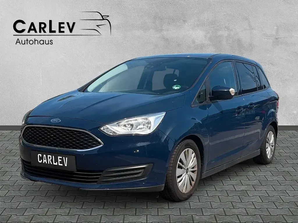 Gebraucht Ford Grand C-Max Trend 101 PS (74 kW) 2016 Blau Van / Kleinbus