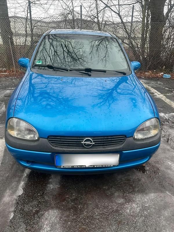 Gebraucht Opel Corsa 54 PS (39 kW) 1998 Blau Kleinwagen