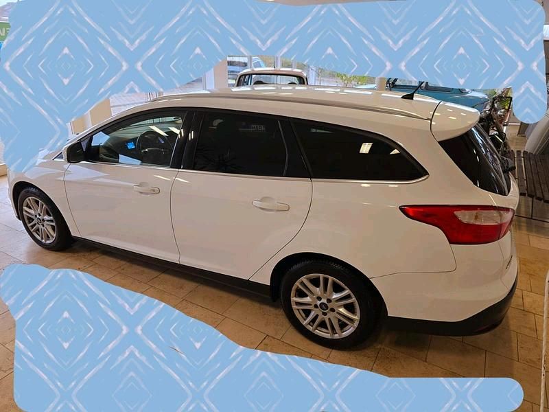 Gebraucht Ford Focus 125 PS (91 kW) 2014 Weiß Kombi