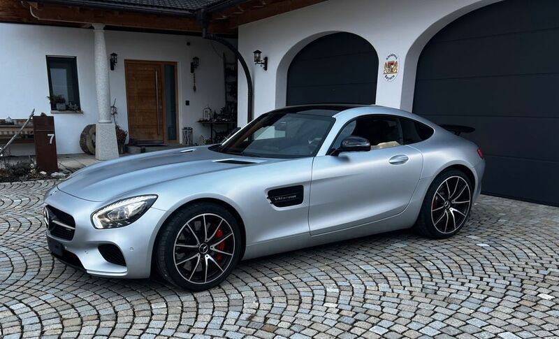 Silber Gebraucht 2015 Mercedes AMG GT S AMG Coupé | 79.800 € (Superpreis) - Bild 1/4