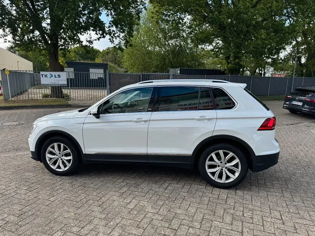 Gebraucht VW Tiguan Sound 116 PS (85 kW) 2018 Weiß SUV