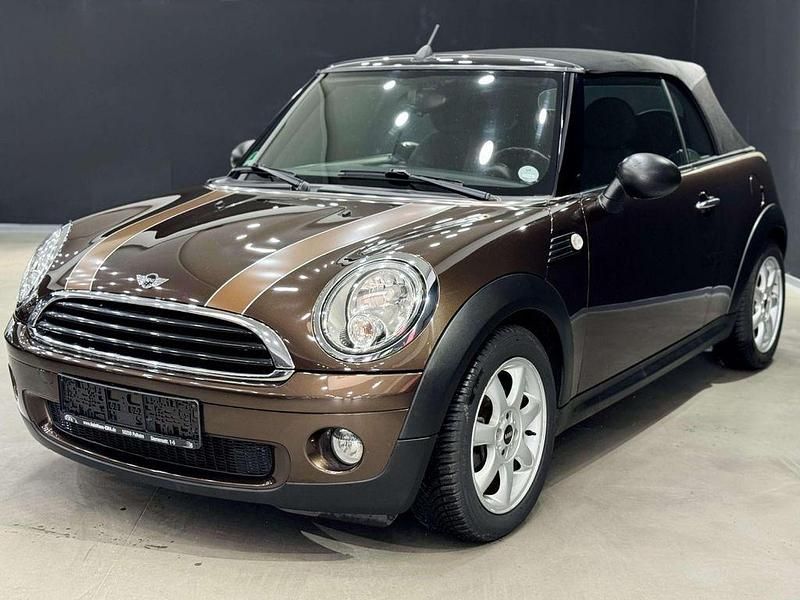 Hot chocolate metallic Gebraucht 2010 Mini One Cabriolet Cabrio | 5.950 € (Guter Preis) - Bild 1/4
