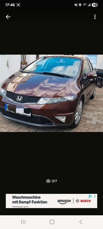 Braun Gebraucht 2011 Honda Civic Sport Limousine | 7.000 € (Fairer Preis) - Bild 1/4