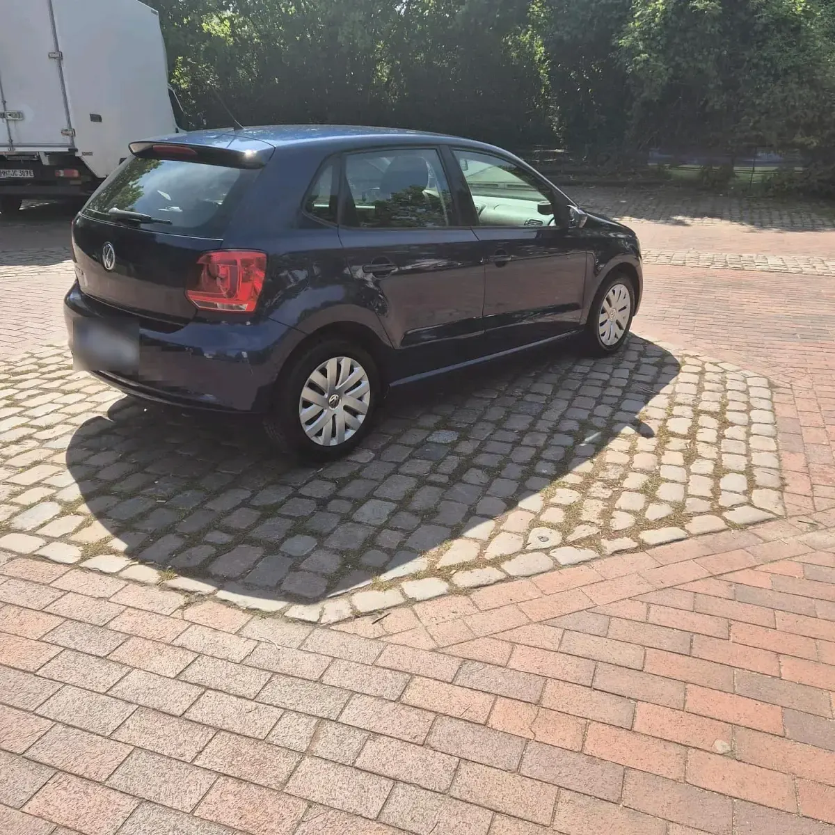 Gebraucht VW Polo 60 PS (44 kW) 2009 Blau Kleinwagen