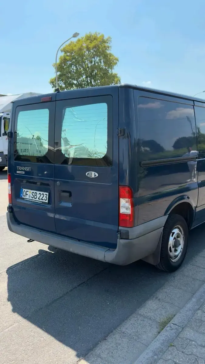 Gebraucht Ford Transit 86 PS (63 kW) 2009 Blau Van / Kleinbus