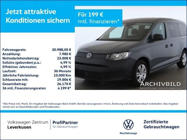 Grau Gebraucht 2024 VW Caddy Van / Kleinbus | 30.988 € (Teuer) - Bild 1/4