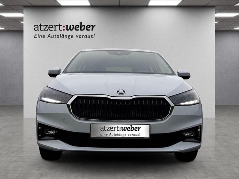 Gebraucht Skoda Fabia Selection 95 PS (69 kW) 2024 Moonweiß perleffekt Kleinwagen