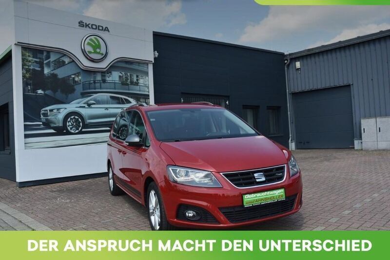 Romance red Gebraucht 2017 Seat Alhambra FR-Line Van / Kleinbus | 23.590 € (Guter Preis) - Bild 1/4