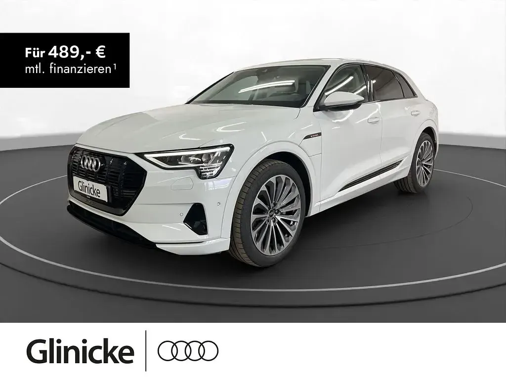 Usata Audi e-tron Advanced Plus 300 kW (408 CV) 2023 Bianco SUV