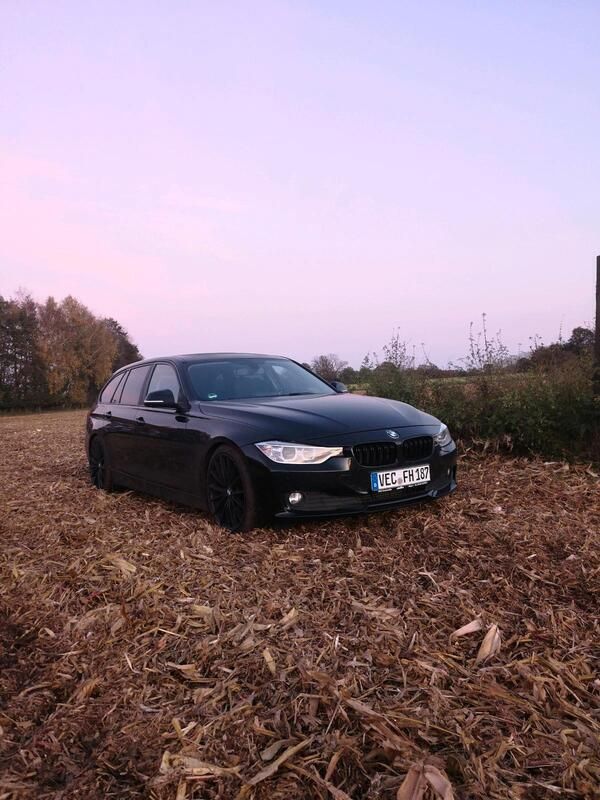 Schwarz Gebraucht 2014 BMW 320 Kombi | 9.750 € (Guter Preis) - Bild 1/4