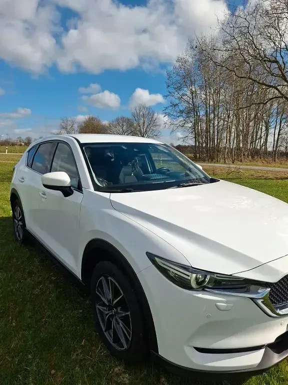 Gebraucht Mazda CX-5 Sports-Line 175 PS (128 kW) 2018 Weiß SUV