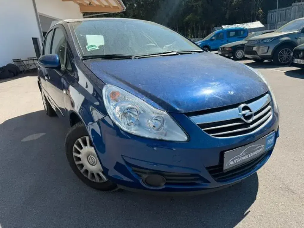 Używany Opel Corsa Edition 90 KM (66 kW) 2007 Niebieski Hatchback