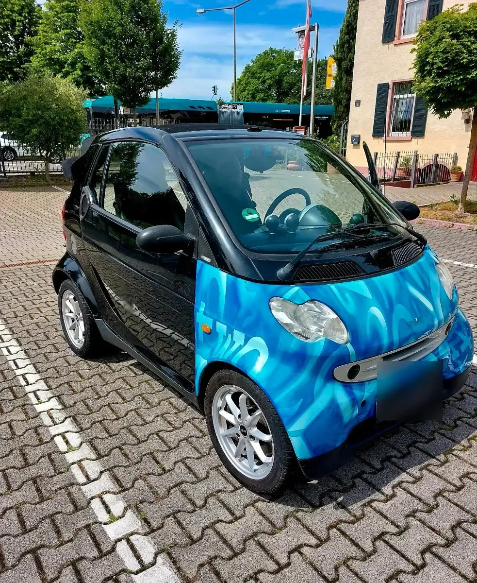Gebraucht Smart ForTwo Cabrio 2003 Schwarz Cabrio