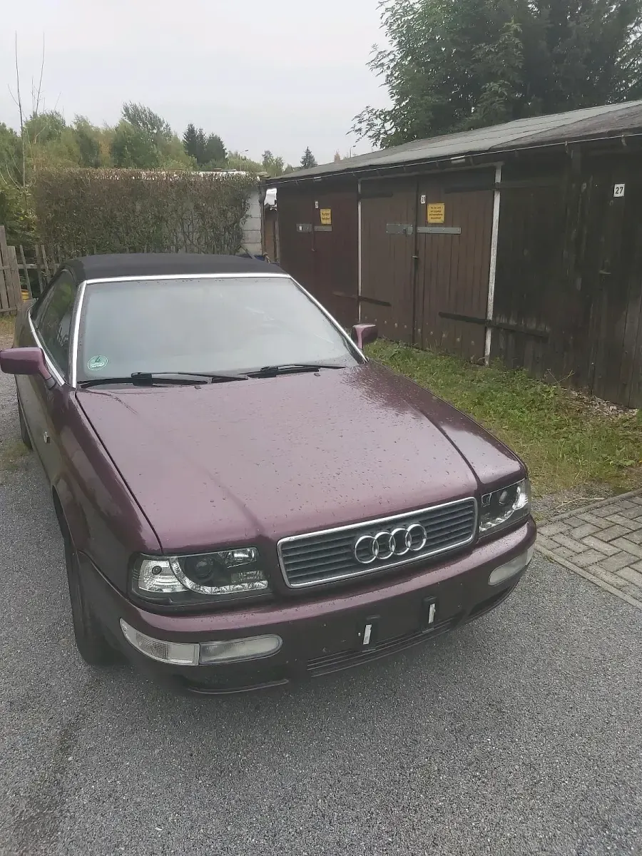 Gebraucht Audi 80 125 PS (91 kW) 1999 Rot Cabrio