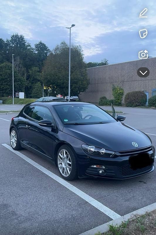 Schwarz Gebraucht 2009 VW Scirocco Sportline Coupé | 9.500 € (Etwas zu teuer) - Bild 1/4