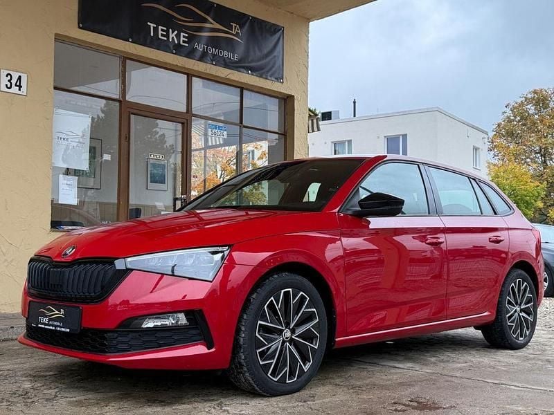 Rot Gebraucht 2019 Skoda Scala Kleinwagen | 15.850 € (Superpreis) - Bild 1/4