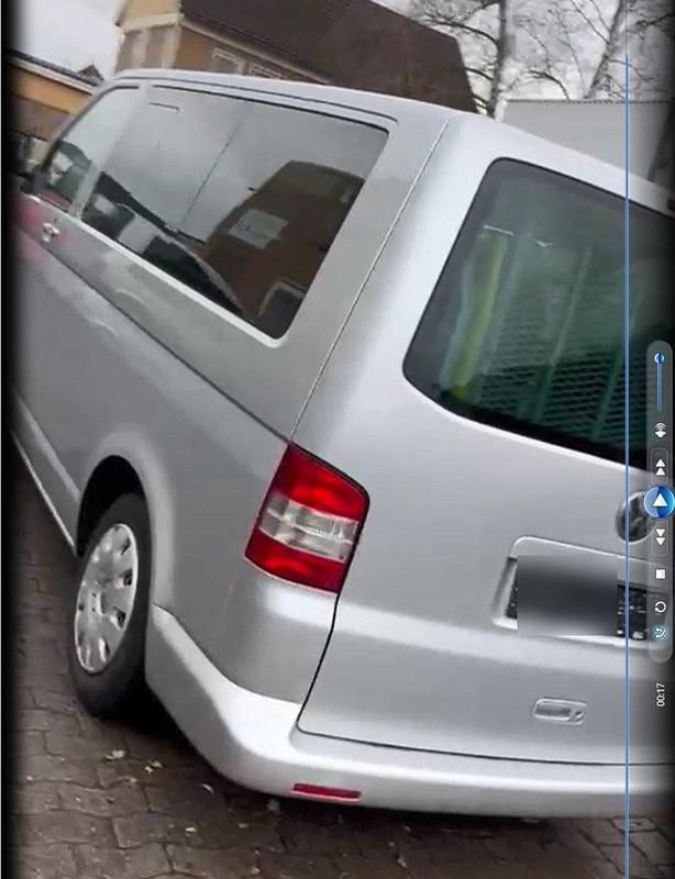 Gebraucht VW T5 102 PS (75 kW) 2007 Silber Van