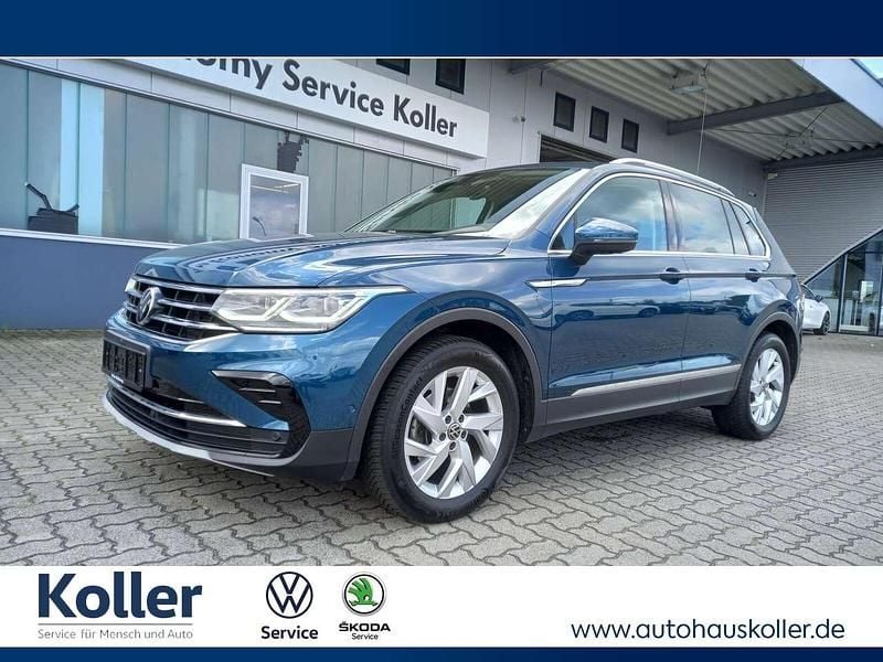 Blau Gebraucht 2020 VW Tiguan Elegance SUV | 27.770 € (Fairer Preis) - Bild 1/4