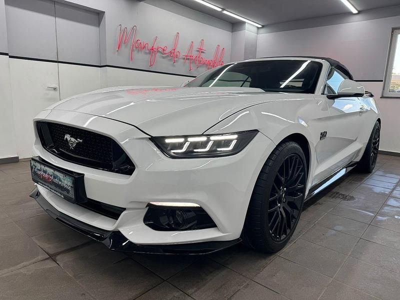 Liquidweiß Gebraucht 2017 Ford Mustang GT Cabrio | 36.990 € (Guter Preis) - Bild 1/4