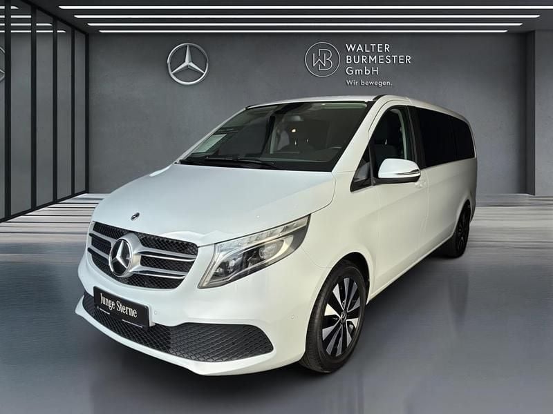 Bergkristallweiß metallic Gebraucht 2022 Mercedes V250 Edition Van / Kleinbus | 45.990 € (Superpreis) - Bild 1/4