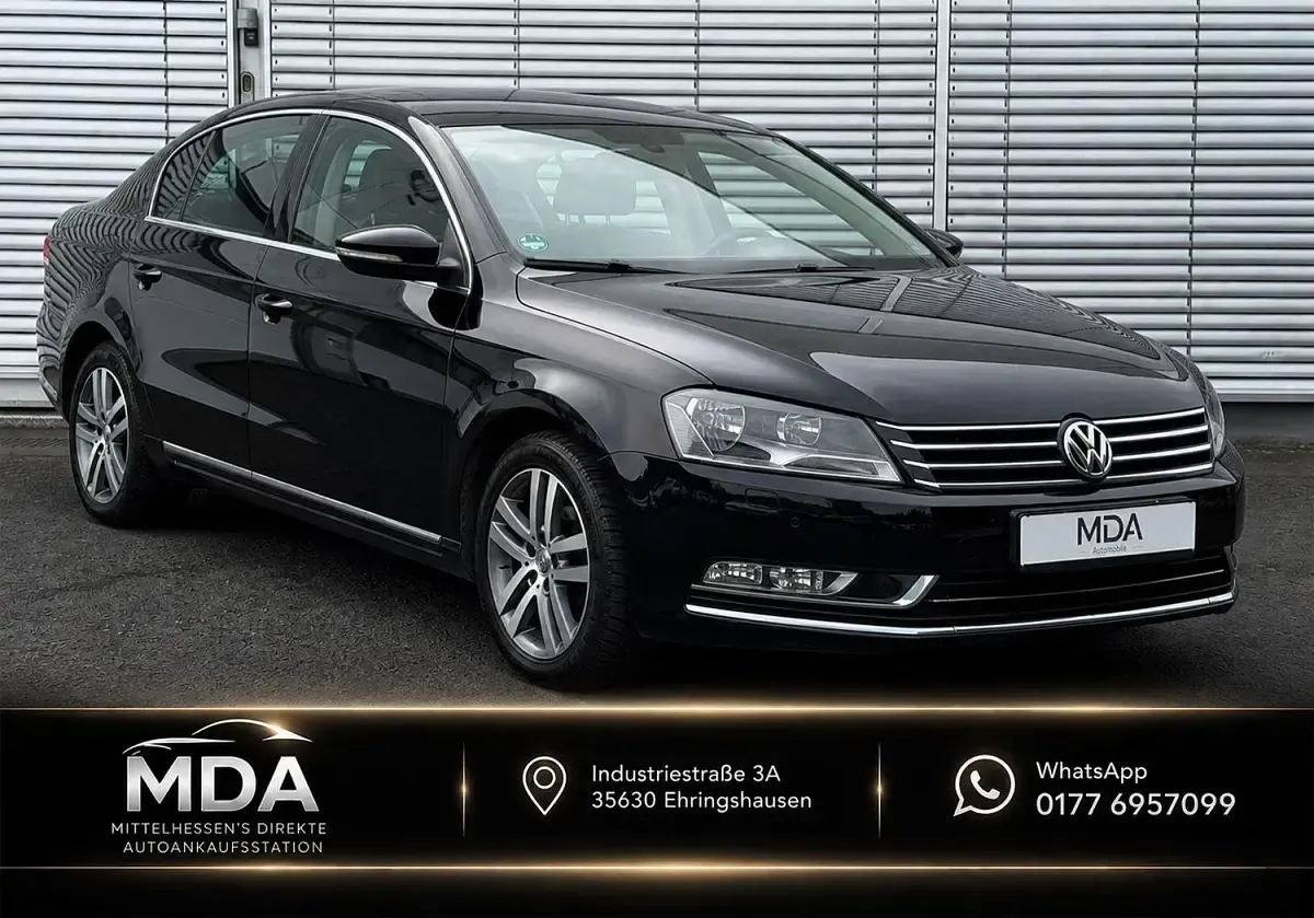 Gebraucht VW Passat Highline 160 PS (117 kW) 2011 Schwarz Limousine