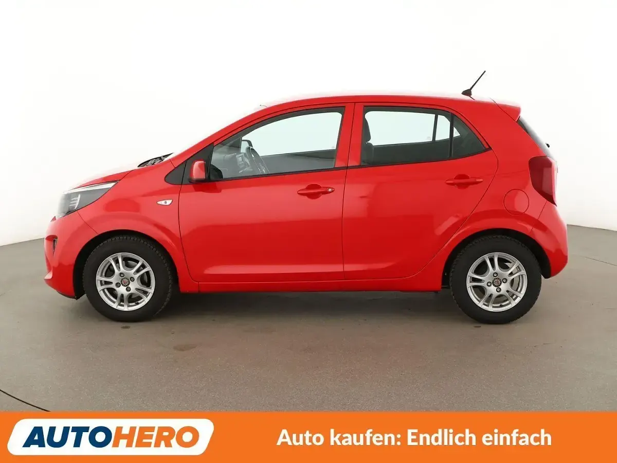Gebraucht Kia Picanto Edition 7 67 PS (49 kW) 2018 Rot Kleinwagen