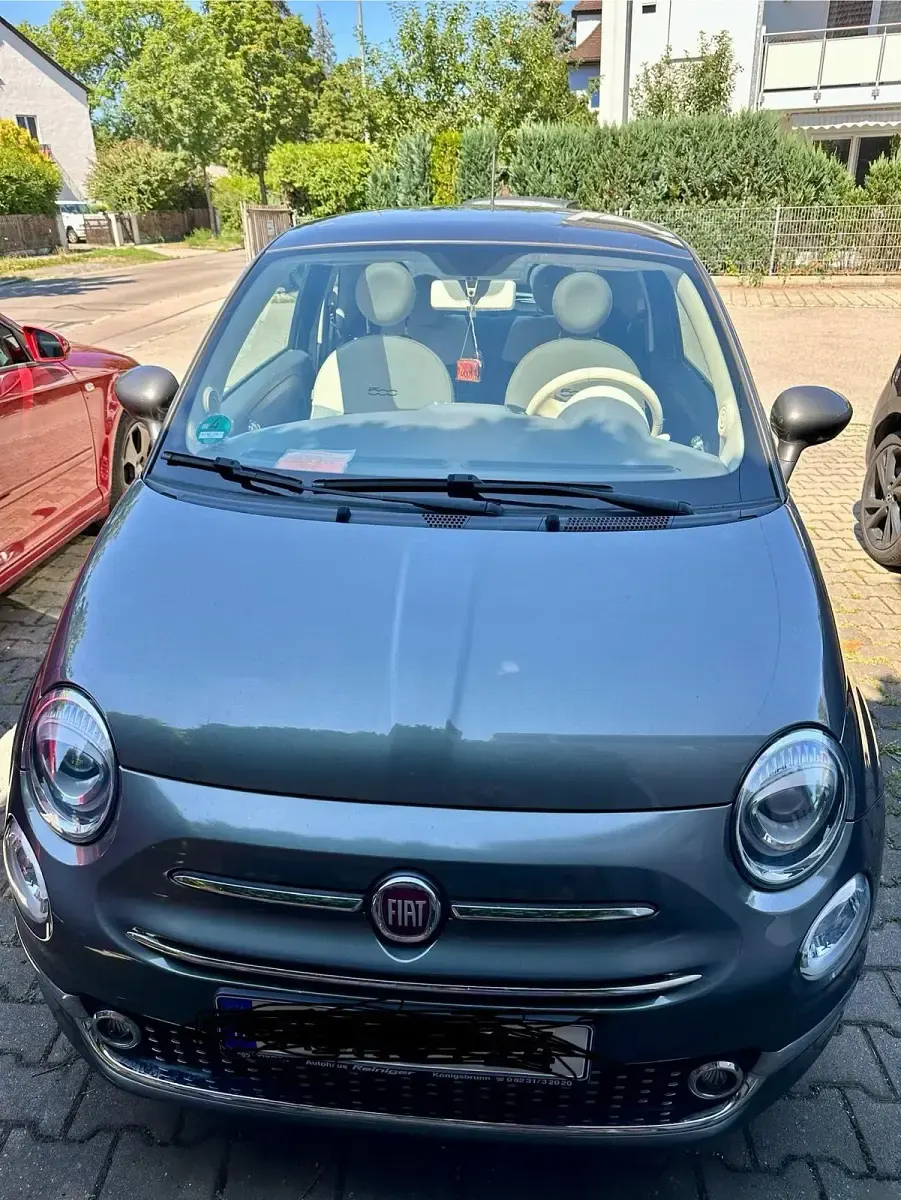 Gebraucht Fiat 500 Lounge 69 PS (50 kW) 2016 Grau Kleinwagen
