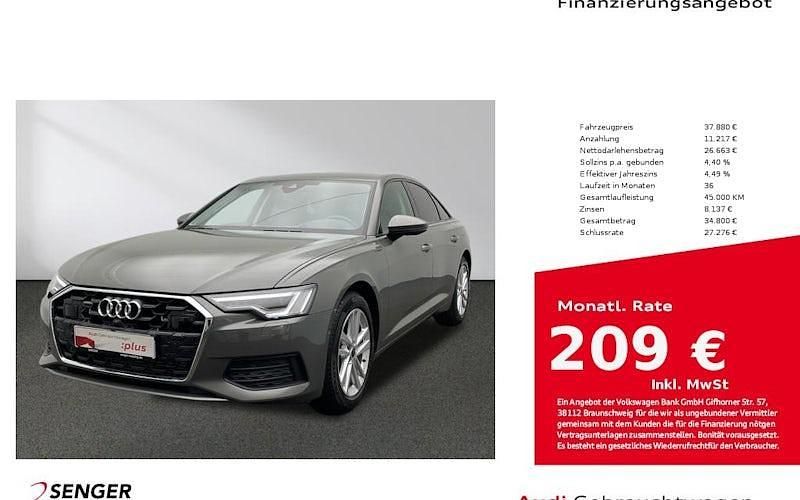 Usado Audi A6 Ambiente 299 HP (219 kW) 2024 Cinzento Sedan