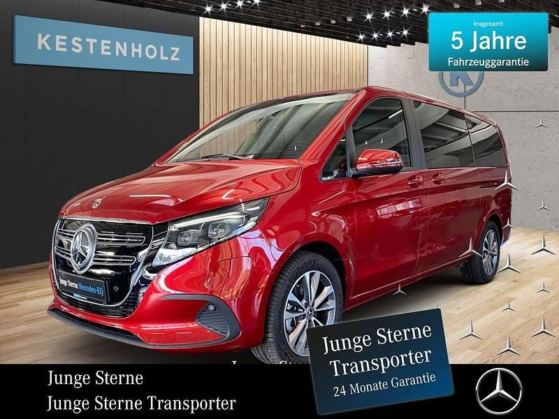 Hyazinthrot metallic Gebraucht 2024 Mercedes EQV300 Van / Kleinbus | 57.290 € (Teuer) - Bild 1/4