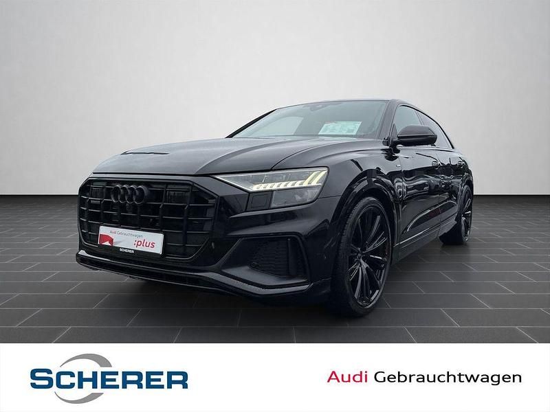 Gebraucht Audi Q8 Business 286 PS (210 kW) 2023 Mythosschwarz metallic (metallic) SUV