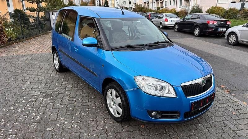 Blau Gebraucht 2008 Skoda Roomster Style Van / Kleinbus | 4.600 € (Fairer Preis) - Bild 1/4