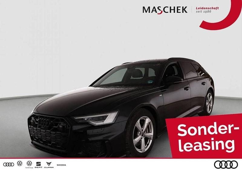 Mythosschwarz metallic Gebraucht 2025 Audi A6 S-Line Kombi | 53.540 € (Guter Preis) - Bild 1/4