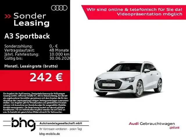 Gebraucht Audi A3 Advanced Plus 150 PS (110 kW) 2025 Limousine