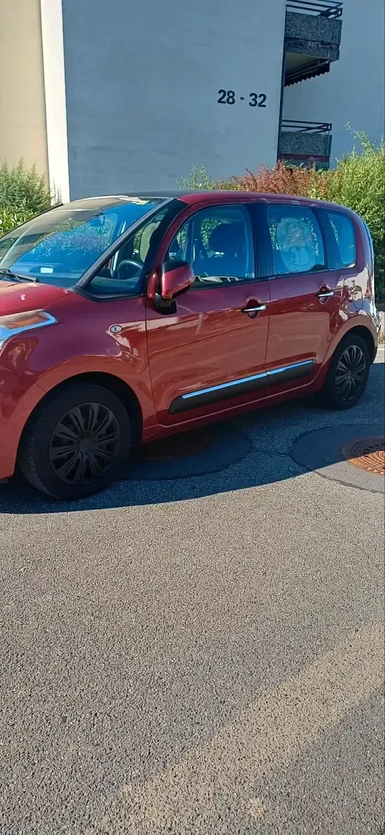 Gebraucht Citroën C3 Exclusive 95 PS (69 kW) 2009 Rot Van / Kleinbus