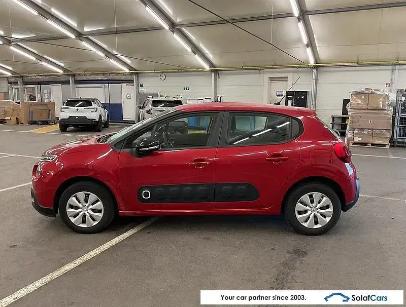 Usata Citroën C3 PureTech 82 CV (60 kW) 2017 Rosso Berlina